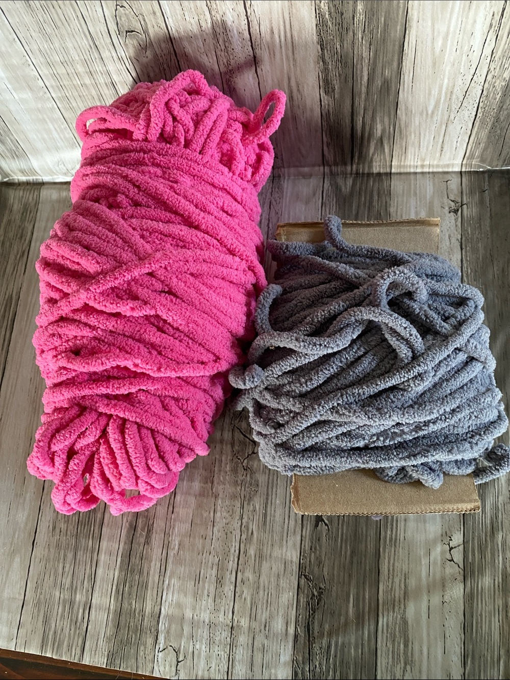 SET OF 2– BERNAT BLANKET YARN